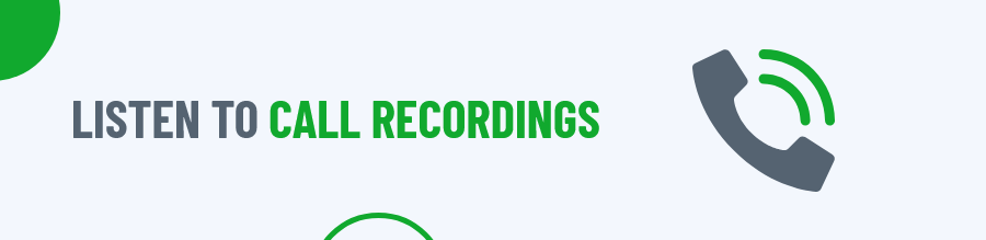 Listen To Call Recordings