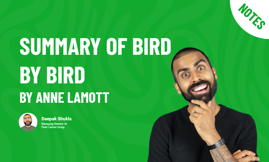 Summary of Bird by Bird
