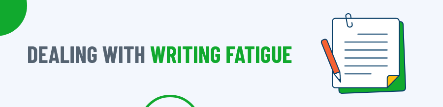 Writing fatigue