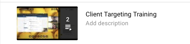 Targeting Client