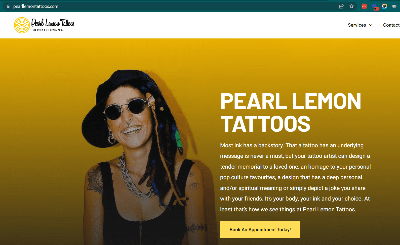 pearl lemon tattoo website