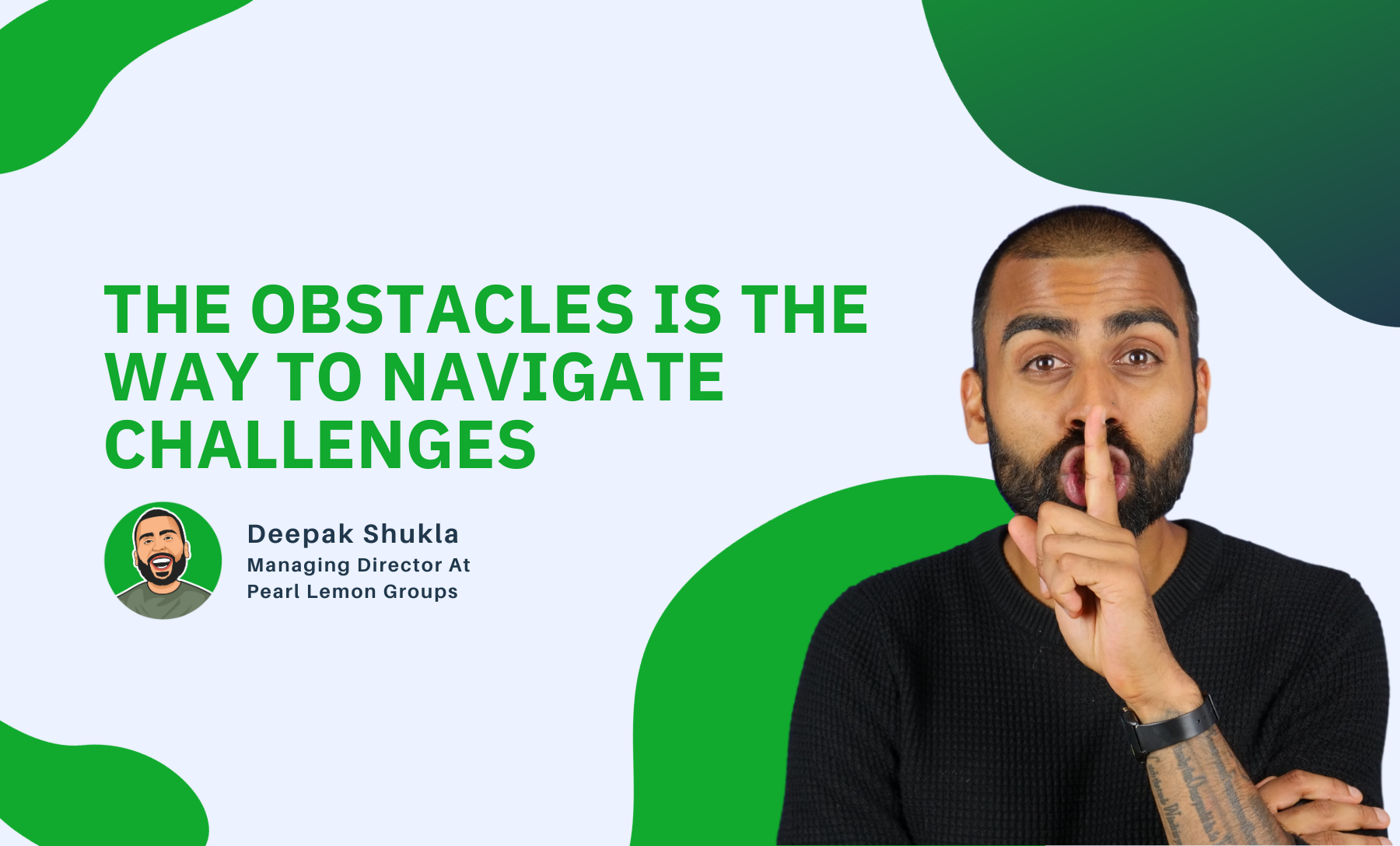 The Obstacles Is The Way To Navigate Challenges